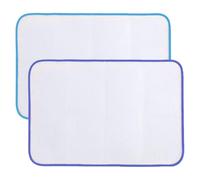 SLAXJNE Confezione da 2 Panni Protettivi da Stiro, Tessuto A Rete, Panno da Stiro, Panno da Stiro per Stirare, Panno da Stiro con Applicazioni, Panno Protettivo in Rete