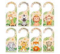 SLAXJNE Divisori Per Animali, 8 Pezzi, Multicolore, Modern, Laccato, Materiale Legno, Organizzatore Per Guardaroba Per Bambini