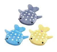 SLAXJNE Portafoglio Da 3 Pezzi, Portafoglio Da Donna Squalo, Portamonete, Portafoglio Portatile, Portafoglio Simpatico Cartone Animato