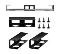 SLAXJNE Supporto per Laptop da 1 Pezzo sotto La Scrivania, Supporto per Laptop sotto La Scrivania, Contenitore sotto La Scrivania, Contenitore sotto La Scrivania, Supporto per Tastiera