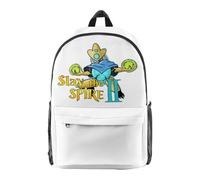 Slay the Spire 2 The Defect Merch Zaino Rapper Bag Unisex Moda Casual Streetwear Borsa a Spalla, bianco, M