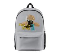Slay the Spire 2 The Ironclad Merch Zaino Rapper Borsa Unisex Moda Casual Streetwear Borsa a Spalla, grigio, M