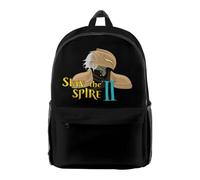 Slay the Spire 2 The Ironclad Merch Zaino Rapper Borsa Unisex Moda Casual Streetwear Borsa a Spalla, Nero , M