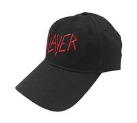 Slayer Berretto da Baseball Classic Band Logo Reign in Blood Ufficiale Nero Strapback