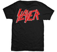 Slayer Red Logo Tom Araya Thrash Metal ufficiale Uomo maglietta unisex