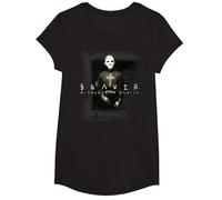 Slayer Diabolus Cover Maglietta, Ragazze, Nero, XS
