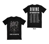 Slayer Divine Intervention 2014 Dates ufficiale Uomo maglietta unisex