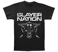 Slayer - - Maglietta da Uomo Nation, Noir, XL