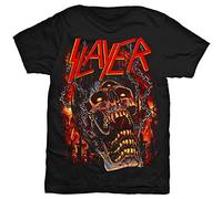 Slayer - Meathooks, Short Sleeve da Uomo, Nero (Black), S
