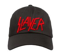 Slayer Metal-Kids - Logo Unisex Cappello Nero S 100% Cotone (Cotone Biologico)