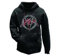 Slayer Pentagram autorizzato Felpa con Cappuccio