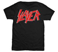 Slayer Red Logo Tom Araya Thrash Metal ufficiale Uomo maglietta unisex