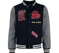Slayer Reign In Blood Varsity Jacket Uomo Giacca in stile College multicolore L