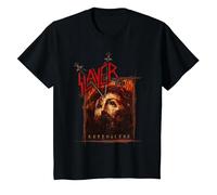 Slayer Repentless Rectangle Maglietta, Bambini, Nero, 6 Anni