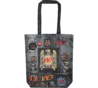 Slayer rocksax - Slayer Logo Unisex Borsa Di Tela multicolore 100% poliestere