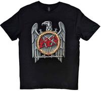 Abbigliamento Slayer: Rock Off - Silver Eagle (T-Shirt Unisex Tg. 2XL)