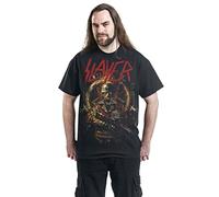 Slayer T-Shirt Hard Cover Comic Book da Uomo in Nero
