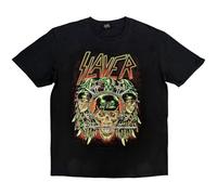 Slayer - T-Shirt # L Black Unisex # Prey With Background