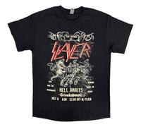 Slayer - T-Shirt # M Black Unisex # Vintage Flyer