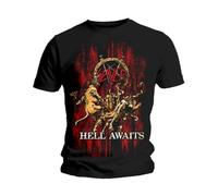 Slayer - T-Shirt # Xxl Black Unisex # Hell Awaits