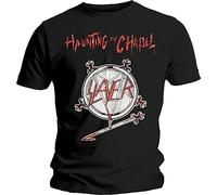 Slayer Uomo Haunting The Chapel T-Shirt Not Applicable, Nero (Black Black), Medium