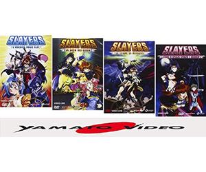 SLAYERS:L'Eredità degli Elfi - Città dei Golem - Le Terme di Mipross Storie di Specchi, Chimere e Mammoni (4 DVD) Edizione Italiana