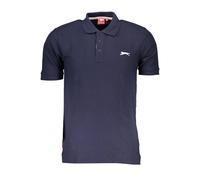 Slazenger Blue Polyester Men's Polo Shirt - XS