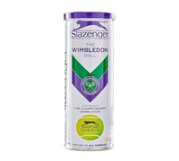 Slazenger Wimbledon - Palline da tennis a forma di pallina da tennis, confezione da 3 pezzi, per prati ma anche per aree dure e moquette