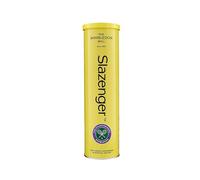 Slazenger Wimbledon - Palline da tennis, confezione da 4, colore: giallo, taglia unica