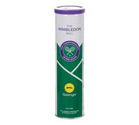 Palle da Tennis Ufficiali Slazenger Wimbledon - Palle Professionali per tornei allcourt con Tecnologia Hydroguard (Scatola da 4)