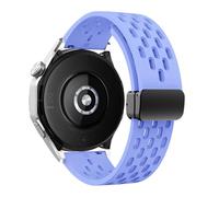 SLCHJX 18 20 22 mm cinghia di silicone magnetico per orologio GT 5 46mm 41 mm Banda sportiva traspirante per GT5 Pro GT4 GT3 GT2 Correa Watchbands