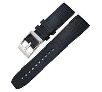 SLCHJX 20 mm 22 mm 24 mm Accessori per orologi in gomma per Braccialetti da braccialetti da braccialetti sportivi a colore vendicano superocean