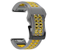 SLCHJX 22 mm 26 mm cinghia di guardia per Fenix 7 7x 6 Fenix 5 5 Plus 935 945 Silicone Easyfit Pollette per Fenix 6x 5x 3 3 ore