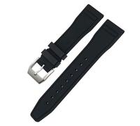 SLCHJX 22 mm fluororubber morbido fkm di guardia per iwc Big Portofino Big Portofino Bascia naturale 21mm 20 mm cinghia di orologio