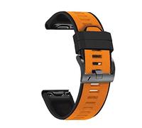 SLCHJX 26 22 mm Canda di Guardia Quick Fit per Fenix 6X 6xPro 6 5X 5Plus 3 3 Ore Silicone Easyfit Band da Polso per Fenix 7X 7
