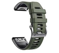 SLCHJX 26 mm 22 mm Canda di Guardia per Fenix 6 6X PRO GPS 5X 5Plus 3 935 Enduro D2 Delta Delta Silicone Silicone Accessori a Rilascio rapido Bracciale