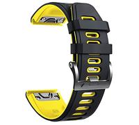 SLCHJX 26 mm 22 mm Canda di Guardia per Fenix 6 6X PRO GPS 5X 5Plus 3 935 Enduro D2 Delta Delta Silicone Silicone Accessori a Rilascio rapido Bracciale