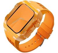 SLCHJX 44 mm 45 mm 49 mm Glacier Kit di Orologio per Orologi per Orologio da Orologio , per Ultra 8 7 6 5 4 Serie SE , UOMINO Women Womes Business Watch Caso Accessori Caso