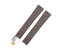 SLCHJX Accessori a fascia da orologi in gomma fluorobber da 19 mm per la cintura di Patek per Philippe Aquanaut 5067A-001 Bracciale a cinghia