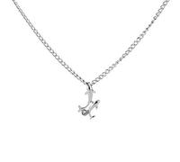 SLCHJX ADOT CRACCA DOLFINA Crystal Animal Dolphin Cowelry Collana a Ciondolo per Il Compleanno per Matrimoni da Donna con Scatola Regalo con Scatola Regalo