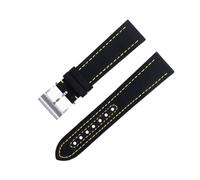 SLCHJX Banda di guardia in nylon morbida da 22 mm per Breitling Strap Avenger Navitimer Chronomat Superocean 44mm Clac Watch Band Black Blue Green
