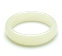 SLCHJX Bracciale giada etiano genuino Kunlun Natural Suet Bracciale Bracciale Bracciale Bracciale Bracciale Modelli femminili per parenti, regali per amici (62-64 mm)