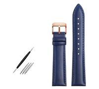 SLCHJX Bracciale in pelle genuina 19mm 20mm 21mm 22mm Cingcio d'oro per Longines L29094920 Canda di guardia Top -Orro