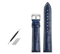 SLCHJX Bracciale in pelle genuina 19mm 20mm 21mm 22mm Cingcio d'oro per Longines L29094920 Canda di guardia Top -Orro