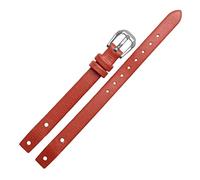 SLCHJX Canda di guardia da donna in pelle genuina per fingo d'oro di OSSIL ES4340 ES4119 ES4000 con vite 8 mm rosso nero blu bianco