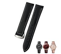 SLCHJX Canda di guardia in pelle 18mm 19mm 20mm 21mm 22mm ， per la fascia di orologio marrone blu nera blu nera