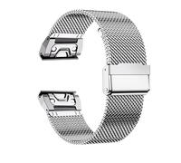 SLCHJX Cinghia di fit rapido 20/22/22mm per Fenix 8 43 51mm 7s 7x 7 Pro Fenix 6S 6x 6 5S 5x 5Plus Tactix 7 Banda in acciaio inossidabile Forerunner 965 Watchbands