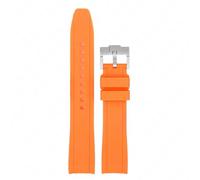 SLCHJX Cinghia di gomma estremità curva 18/19/20/22/22 mm Canda di orologio silicone universale Sport morbido Sport Impermettono la cintura del braccialetto per uomini donne