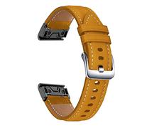 SLCHJX Cinghia di orologio da sostituzione in pelle 26mm per Fenix 3 3 ore Fenix 5x più 6x 7x Orologio da polso Fenix 6x Pro Watchband