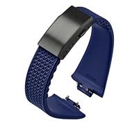 SLCHJX Cinghia in gomma fluoro , per la serie PRX tissot Super Player 35mm 40mm Women Men FKM FKM Rilascio rapido Cancella pieghevole Watch Band 11mm 12mm